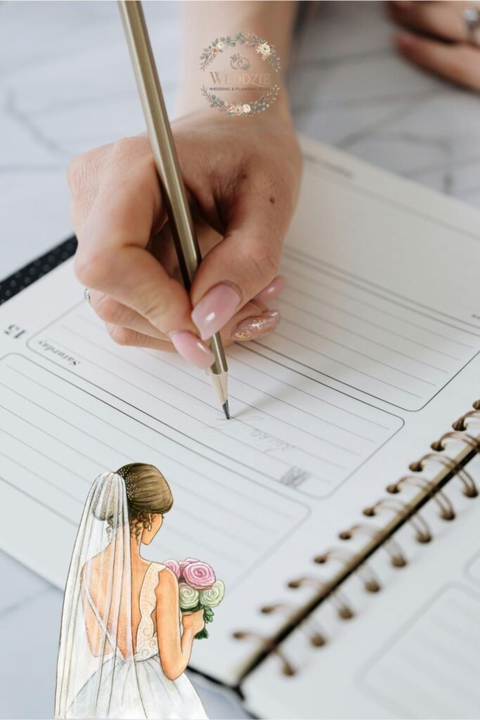 electronic wedding planner