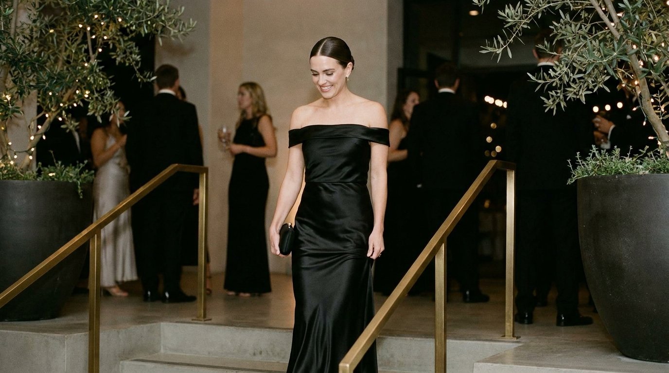 Black Tie Wedding Guest Dress