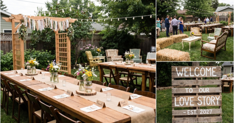 DIY Backyard Wedding Reception Decor: Beautiful Ideas That Look Expensive on a Budget