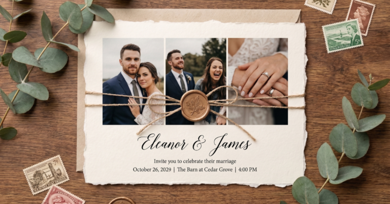 Wedding Invitation Ideas with Photos